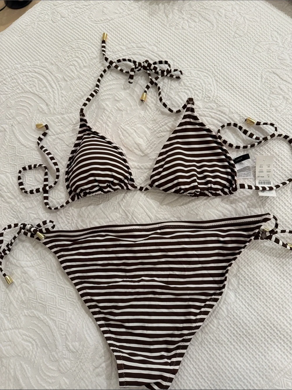 J. Crew Beaded String Bikini